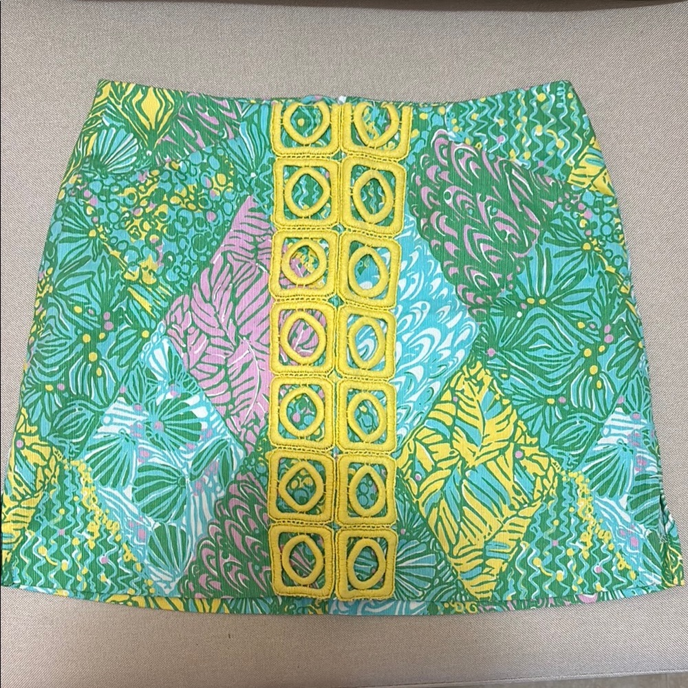 Lilly Pulitzer Skort in Marigold Sundance